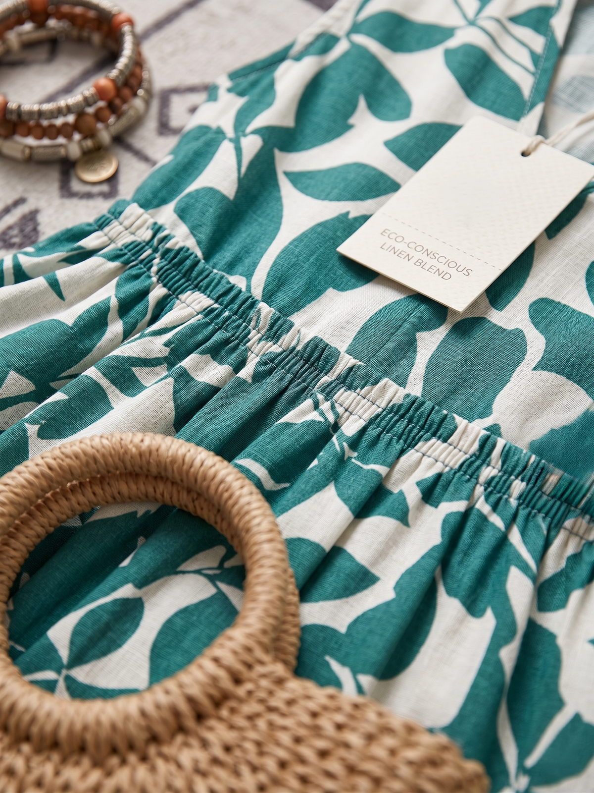 Hermien | Prachtige Bloemen Midi-jurk