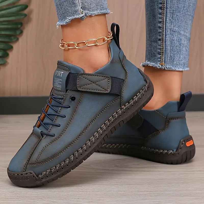 Gisela - Comfortabele orthopedische schoenen met leereffect