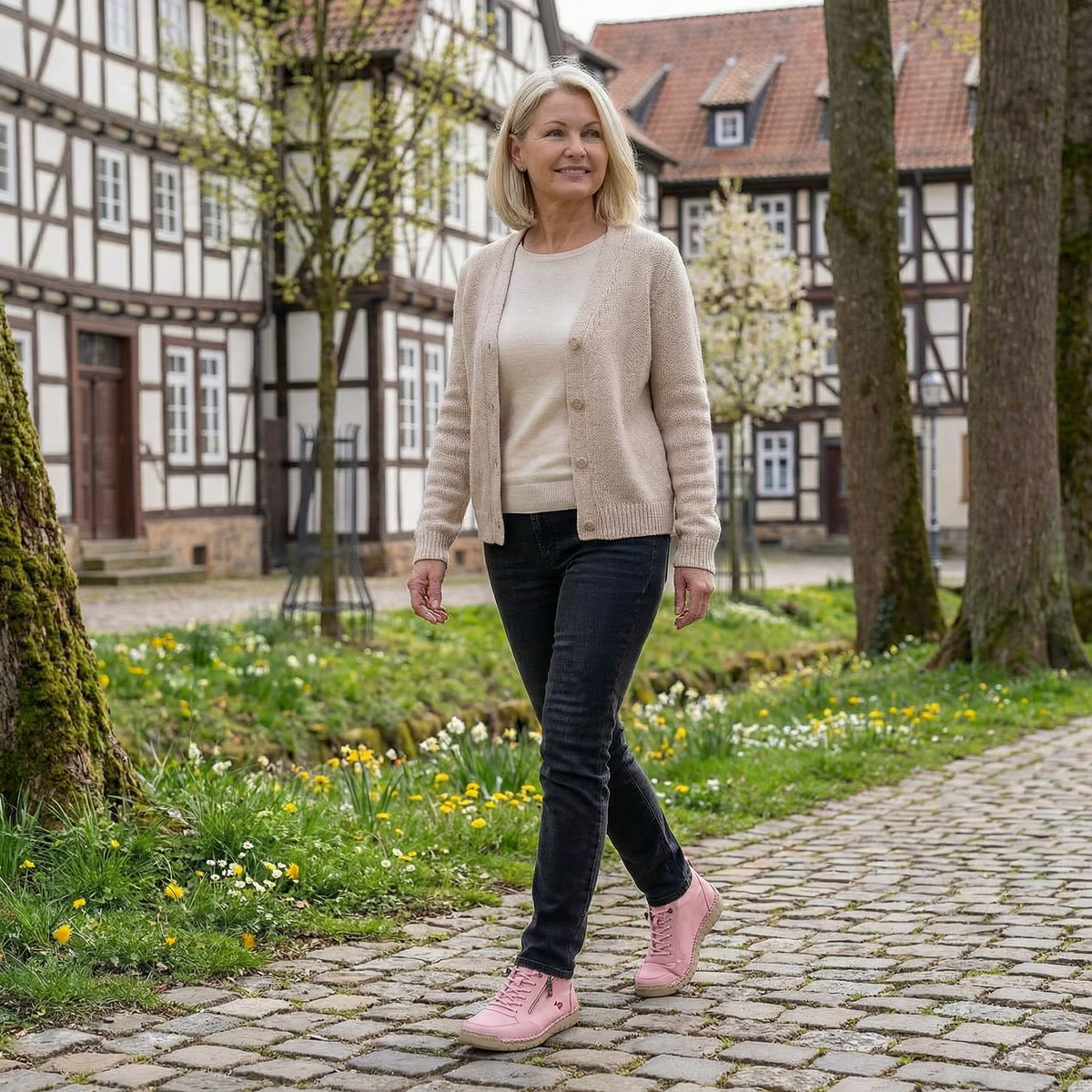 Mila™ – Comfortabele orthopedische Sneakers + Rits
