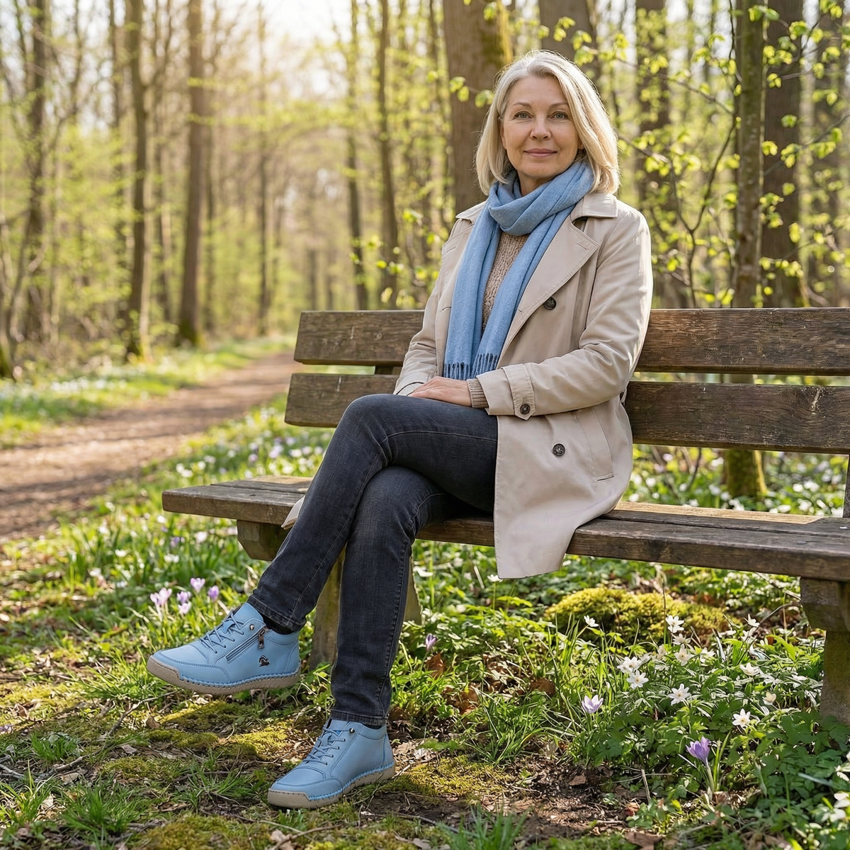 Mila – Comfortabele orthopedische Sneakers + Rits