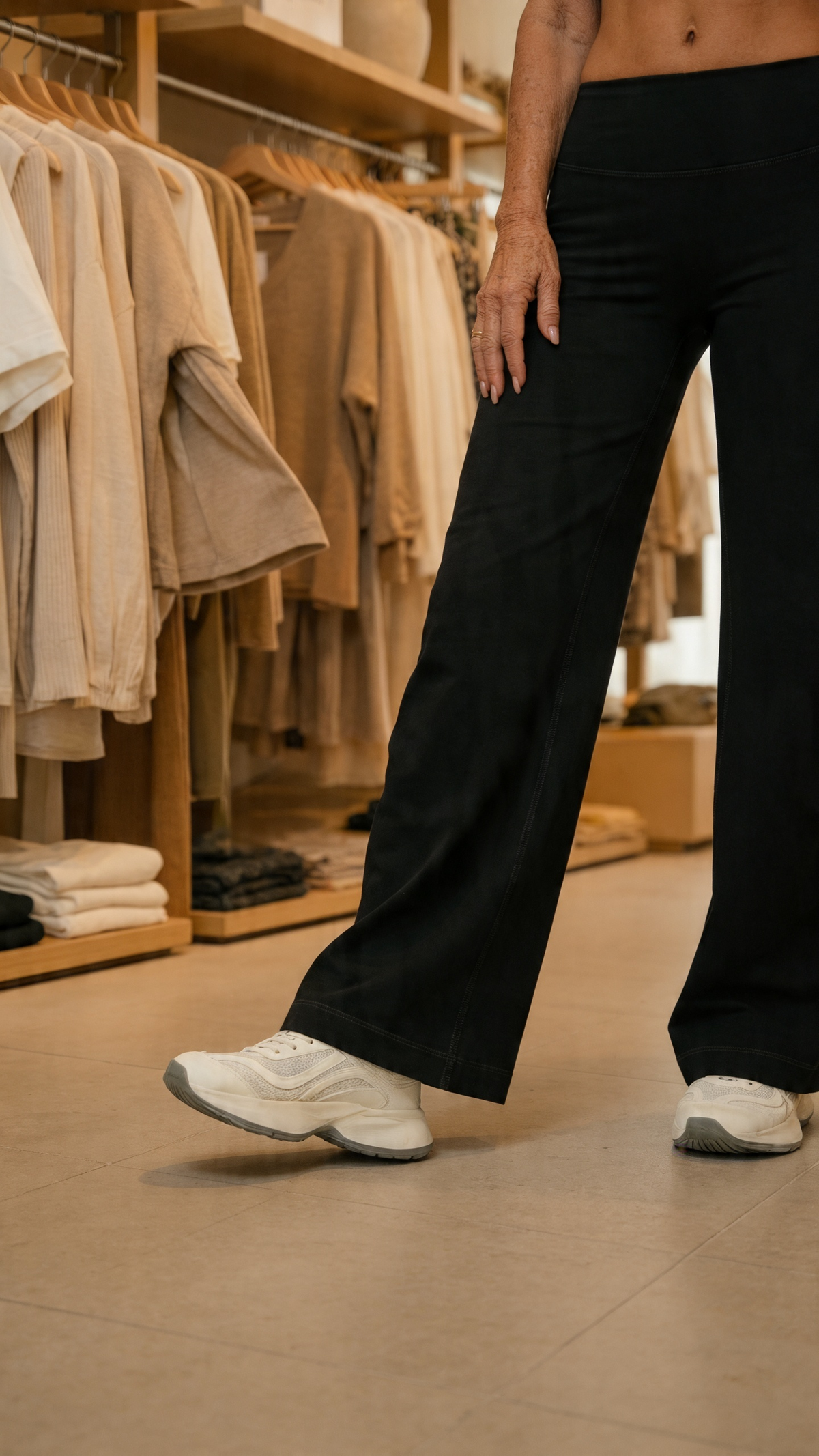 Ria - Comfortabele Stretchbroek met hoge taille en ademend materiaal