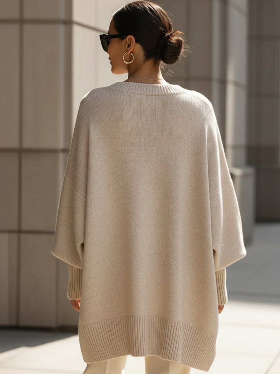 Loïs - Zachte oversized trui met nonchalante pasvorm