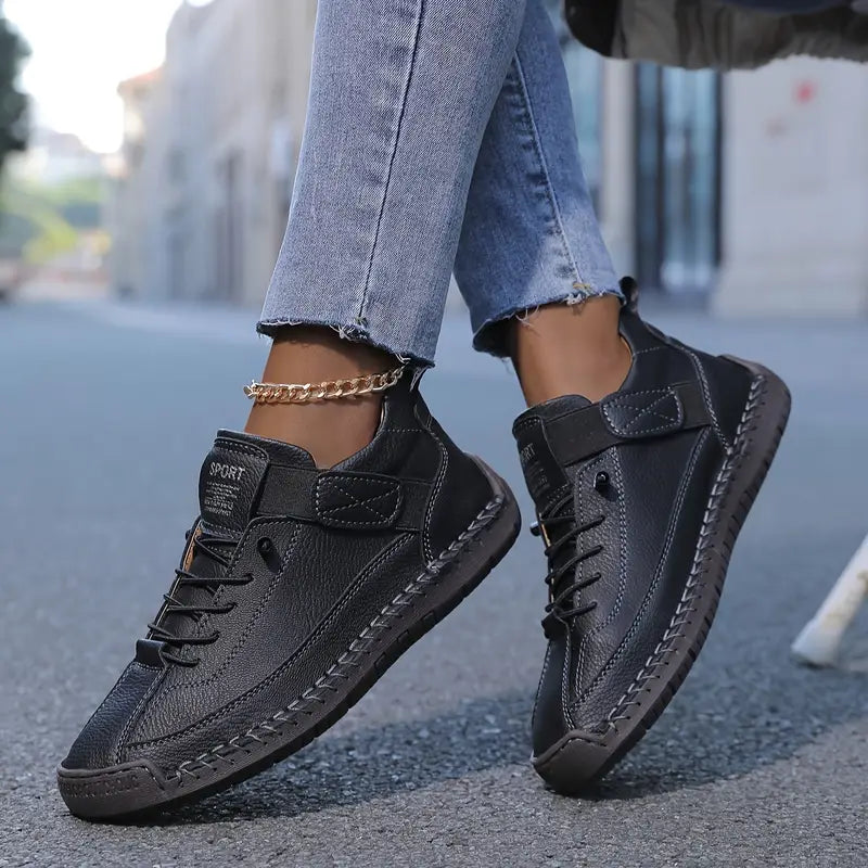 Gisela - Comfortabele orthopedische schoenen met leereffect