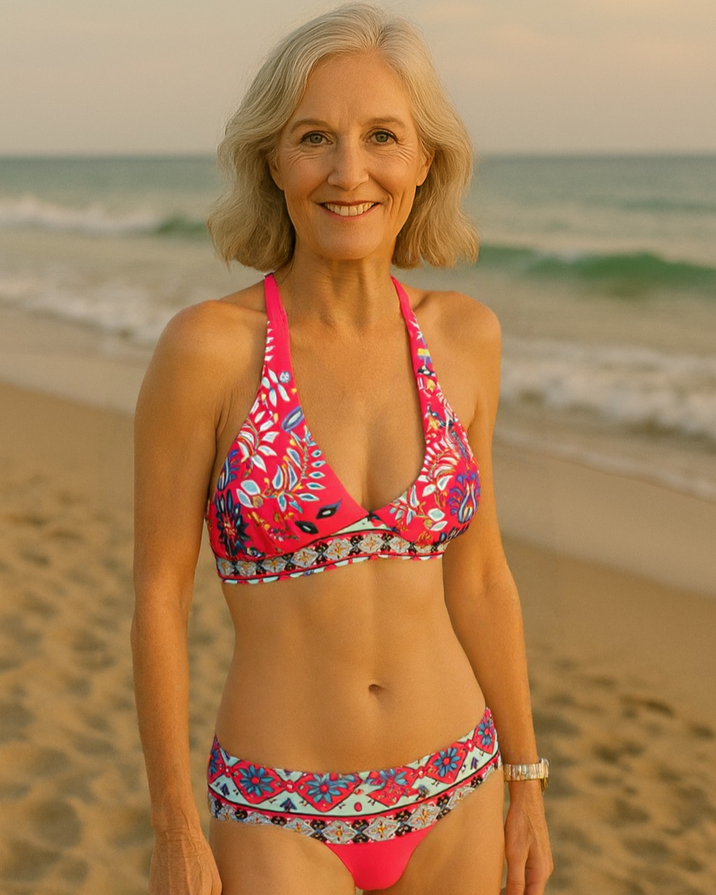 Joana - Halter Bikinibroek Boho