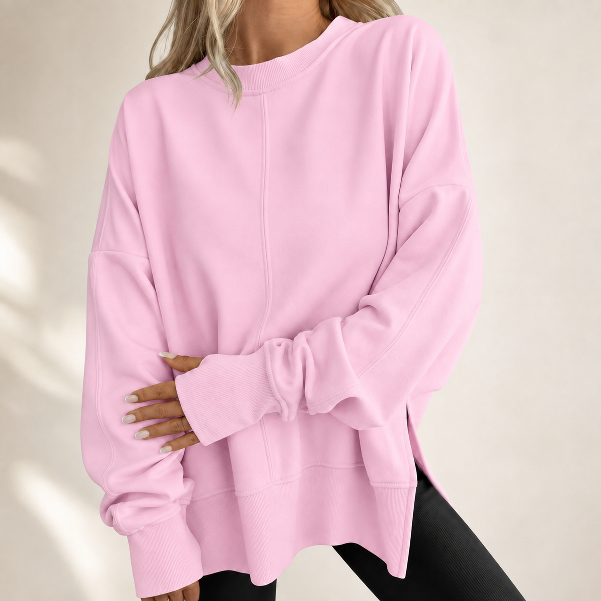Niene | Ontspannen Crewneck Top