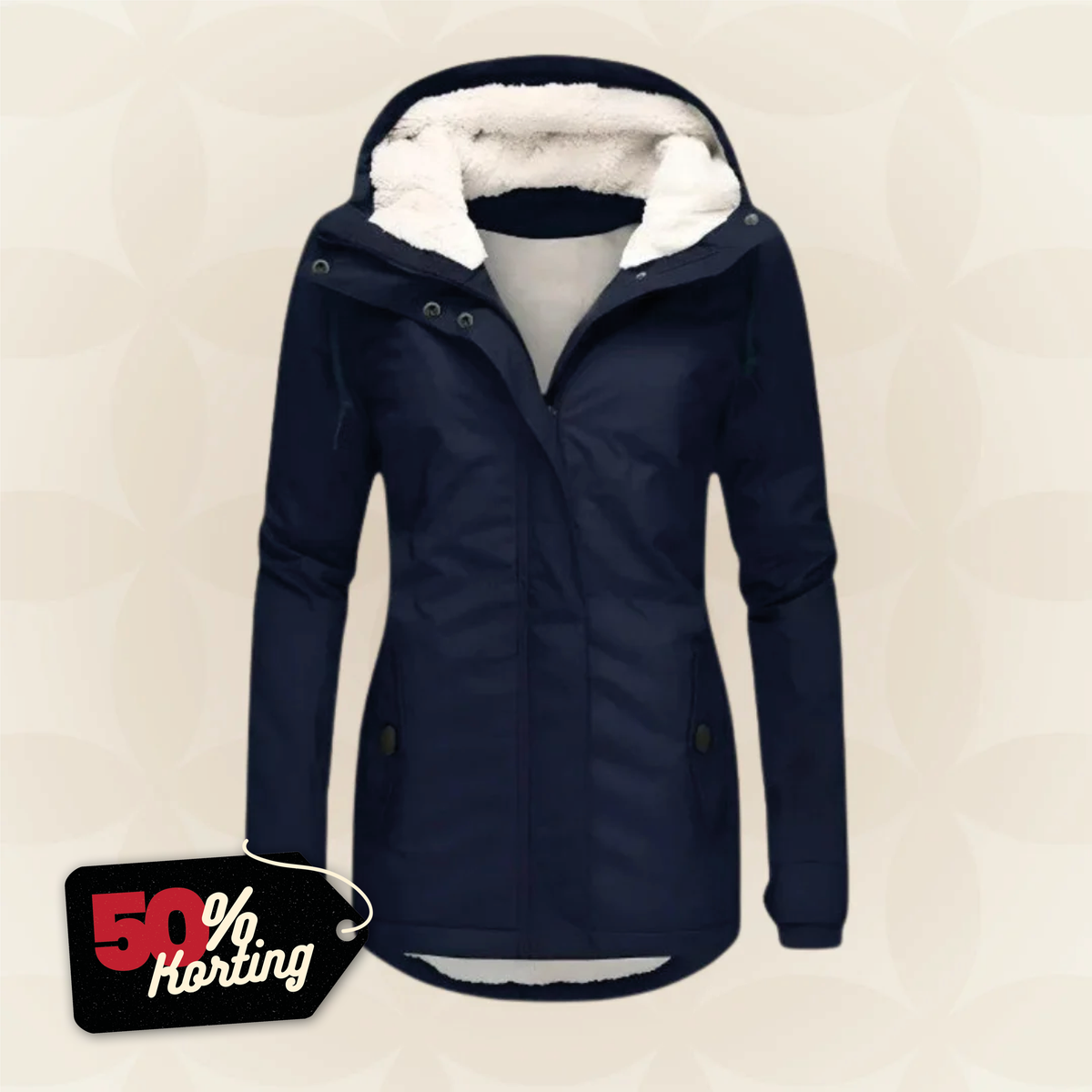 Kirsten - Waterdichte winterjas met capuchon