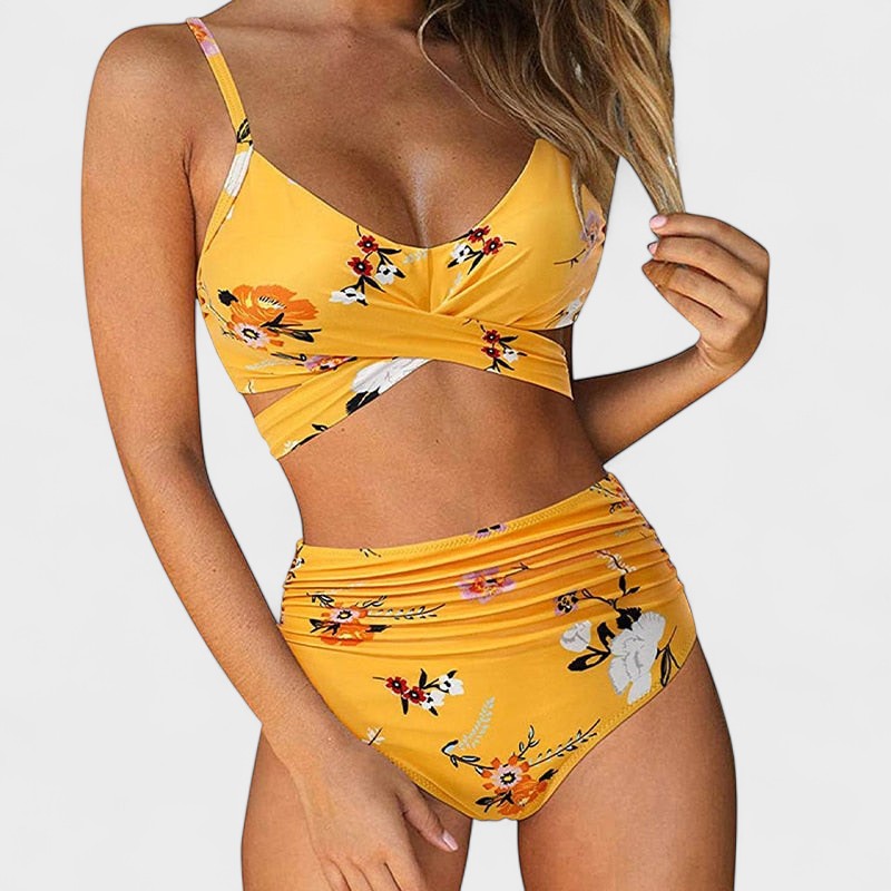 Marta - Hoge Taille Bikini Stijl Zomer