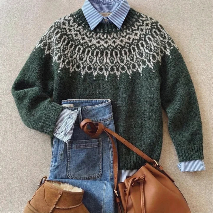 Tundra™ | Klassieke Vintage Gebreide Trui