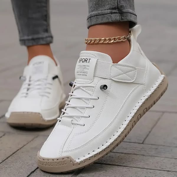 Gisela - Comfortabele orthopedische schoenen met leereffect